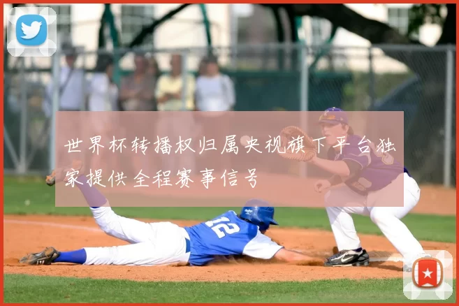 世界杯转播权归属央视旗下平台独家提供全程赛事信号